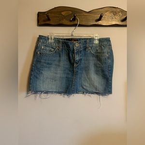 Aeropostale Jean Skirt